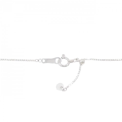 K18WG Dây chuyền Sapphire - Hàng hiệu Chính hãng 860045