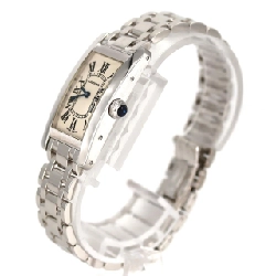 Cartier Tank Americaine SM WG W26019L1 WG Quartz - Hàng hiệu Authentic 874610