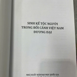 SINH KẾ TỘC NGƯỜI TRONG BỐI CẢNH VIỆT NAM ĐƯƠNG ĐẠI
 530397