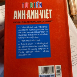 Từ điển Anh-Anh Việt mới 100%- bìa cứng đẹp  275388