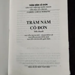 Trăm năm cô đơn (bìa cứng) 1003993