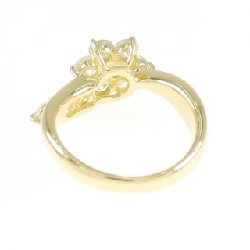 Nhẫn kim cương hoa K18YG 1.00CT 671268