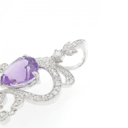 K18WG Amethyst Pendant 2.94CT - Hàng hiệu Authentic 867028