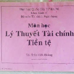 Cuốn photo Slide Môn học Lý thuyết Tài chính tiền tệ