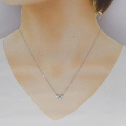 K18WG Dây chuyền kim cương 0.20CT - Hàng hiệu Chính hãng 863731