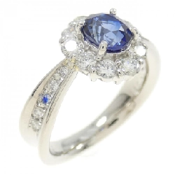 Nhẫn Sapphire PT900 0.65CT