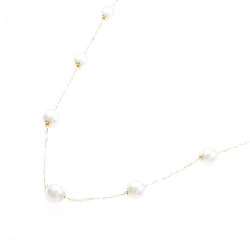 K18YG Ngọc trai Akoya Dây chuyền - Hàng hiệu Authentic 847320