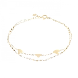 K18YG Dây chuyền hình trái tim - Hàng hiệu Chính hãng 874637