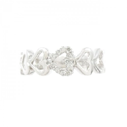 Nhẫn kim cương hình trái tim K14WG - Hàng hiệu Authentic 850982