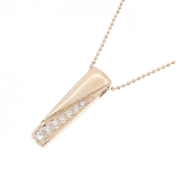 K18PG Dây chuyền kim cương hồng - Hàng hiệu Authentic 857980