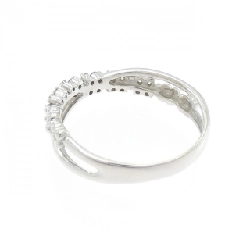 Nhẫn kim cương hoa K18WG 0.20CT - Hàng hiệu Authentic 850969