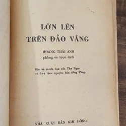 LỚN LÊN TRÊN ĐẢO VẮNG - tranh vẽ minh họa (NXB Kim Đồng 1986) 732102