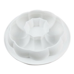 Khuôn silicon làm đế bánh, rau câu tròn hình bí ngô - Loại 21 cm - Mã số 1167 338454