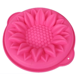 Khuôn silicon làm đế bánh, rau câu hoa hướng dương đại đóa - Loại 30 cm - Mã số 1145 338430