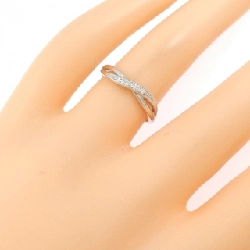 Nhẫn kim cương K10WG 0.03CT - Hàng hiệu Authentic 853905