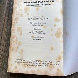 GIÁO TRÌNH BÁO CÁO TÀI CHÍNH NXB TRƯỜNG ĐH KTQD**PHÂN TÍCH, DỰ BÁO VÀ ĐỊNH GIÁ 581283