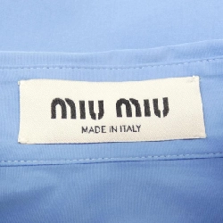 MIU MIU MIU MIU Logo MK1918 SOOO 10RG Áo sơ mi 631705