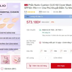 Cushion Clio màu 21C 992877