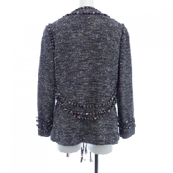 【Mã giảm giá】Áo khoác không cổ CHANEL 635119