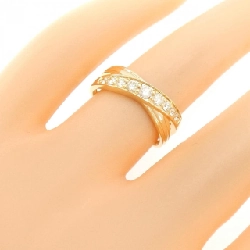 Nhẫn kim cương K18YG 0.31CT 671490