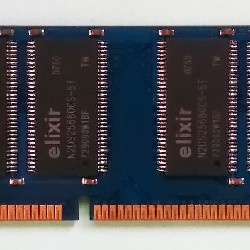 Ram bộ nhớ Elixir 512MB.2Rx8.PC3200U-30331.400 cho máy tính bàn 17504