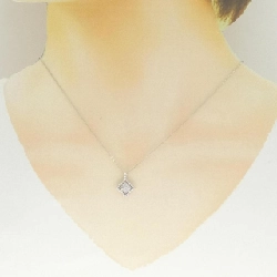 Dây chuyền kim cương hồng PT900/PT850 0.22CT - Hàng hiệu Authentic 861490