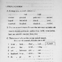 Bài tập Tiếng Anh dùng kèm sách giáo khoa English lớp 8 xưa (Tập I) 14625