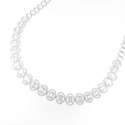 K18WG Dây chuyền kim cương 3.59CT - Hàng hiệu Chính hãng 865280