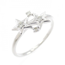 Nhẫn kim cương K18WG 0.04CT