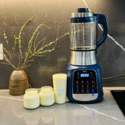 🥛 Máy làm sữa hạt UNIE VX chính hãng – 14 chế độ nấu, sữa mịn không lọc 783558