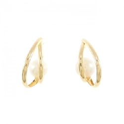 K18YG Bông tai ngọc trai nước ngọt - Hàng hiệu Chính hãng