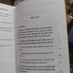 Sách: Pháp luật hiện hành về bảo toàn và thanh lý TS DN trong thủ tục phá sản (A3) 722929