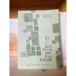 [Sách Cũ SCGR] Một trăm bài thơ Đường VĂN HỌC VAVO0810