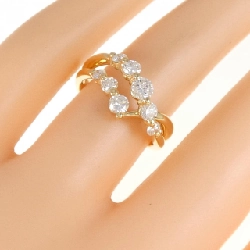 Nhẫn kim cương K18YG 0.73CT 670628