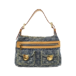 Túi xách vai Louis Vuitton Monogram Denim Baggy PM M95049+J54316