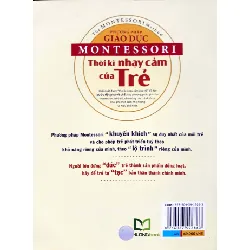 Phương Pháp Giáo Dục Montesssori - Thời Kì Nhạy Cảm Của Trẻ - Lý Lợi 690590