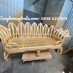 Băng ghế sofa mây cánh hoa 716344