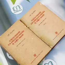[MIỄN PHÍ BỌC SÁCH] Trọn bộ Cách Mạng Xã Hội Chủ Nghĩa Ở Việt Nam (tập 1 + 2) - Lê Duẩn 713837
