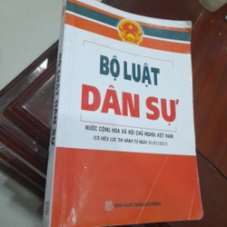 Bộ luật DÂN SỰ (hiệu lực thi hành từ 01/01/2017) 360966