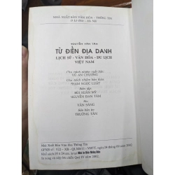 Từ điển địa danh lịch sử văn hoá du lịch Việt Nam - Nguyên Văn Tân 283759