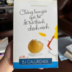 Chẳng Bao Giờ Quá Trễ Để Trở Thành Chính Mình – BJ Gallagher- K2 997533