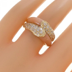 Nhẫn San Hô K18YG - Hàng hiệu Chính hãng 853477