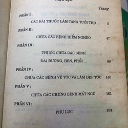 CẨM NANG CHỮA BỆNH THUỐC SỐNG LÂU TRẺ ĐẸP - 238 TRANG, NXB: 1996 294887