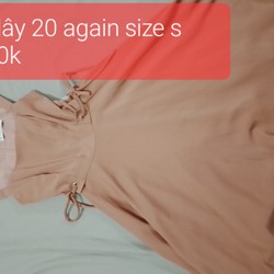 Váy 20 again size s có dây đai1 cách điệu 2 bên hông 73262