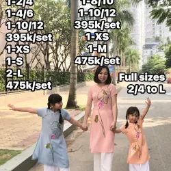 Ao Dai Mom& Kids