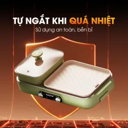 🌟 Bếp lẩu nướng Kalite KLG333 – Thưởng thức BBQ & lẩu ngay tại nhà! 🌟 715907