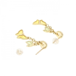 Bông tai nhựa bướm 750YG/K18YG - Hàng hiệu Authentic 870737