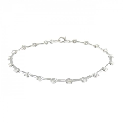 K18WG Vòng tay kim cương 1.50CT - Hàng hiệu Chính hãng 871801