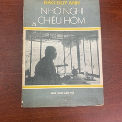 Đào Duy Anh - Nhớ nghĩ chiều hôm 