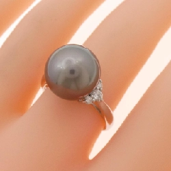 Nhẫn ngọc trai đen PT900 11.9mm - Hàng hiệu Authentic 849950